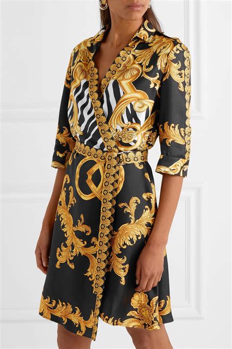 versace inspired wrap dress|young Versace dress price range.